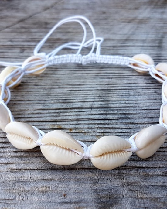 Cowrie Shell Necklace/Choker 3 Pack