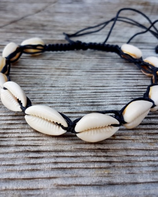 Cowrie Shell Necklace/Choker 3 Pack