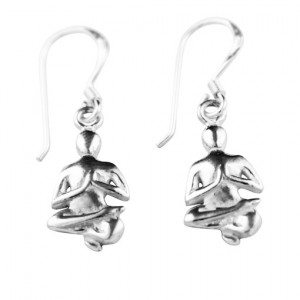 Seated Prayer Earrings