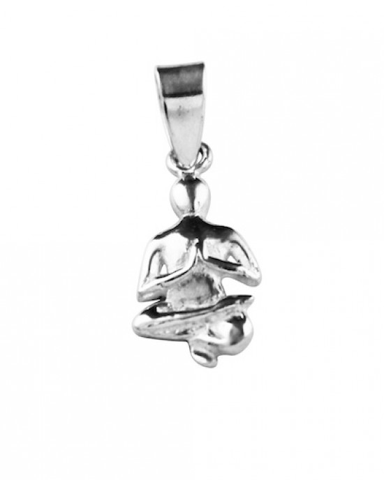 Seated Prayer Pendant