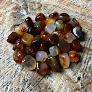 Tumbled Stones A Grade 100gms- (Carnelian)