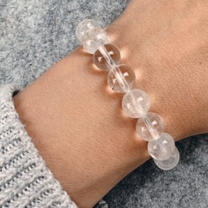 Clear Quartz Bracelet 10mm