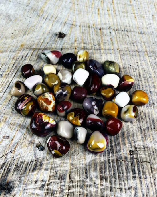 Tumbled Stones A Grade 100gms- (Mookaite)