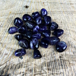 Tumbled Stones A Grade 100gms- (Amethyst)