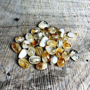 Tumbled Stones A Grade 100gms- (Citrine)