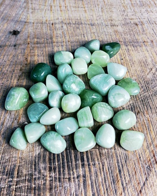 Tumbled Stones A Grade 100gms- (New Jade)