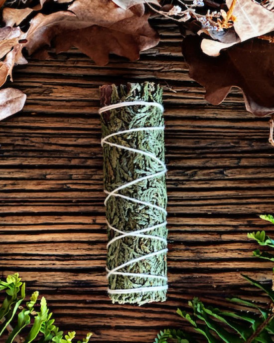 Cedar Smudge Stick (11cm) x 1 