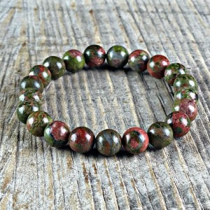 Unakite Bracelet 10mm