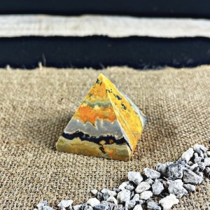 Bumblebee Jasper Pyramid x 1 (130-160gms)