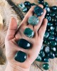 Tumbled Stones A Grade 100gms- Moss Agate 