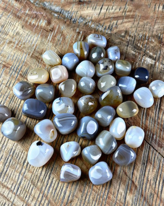 Tumbled Stones A Grade 100gms- Agate 