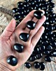 Tumbled Stones A Grade 100gms- (Black Obsidian)