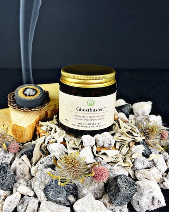 Ghostbuster ™ - Spiritual Cleansing Blend 40gm x 1 Glass Jar