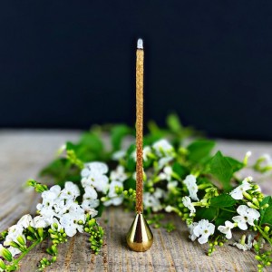 Brass Incense Holder- (Tear Drop)