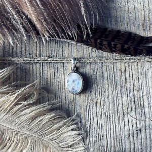 Silver Moonstone Pendants