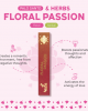 Ispalla Palo Santo, Wild Herbs & Florals Incense (Floral Passion)- Retail Display Box- 12 packs 