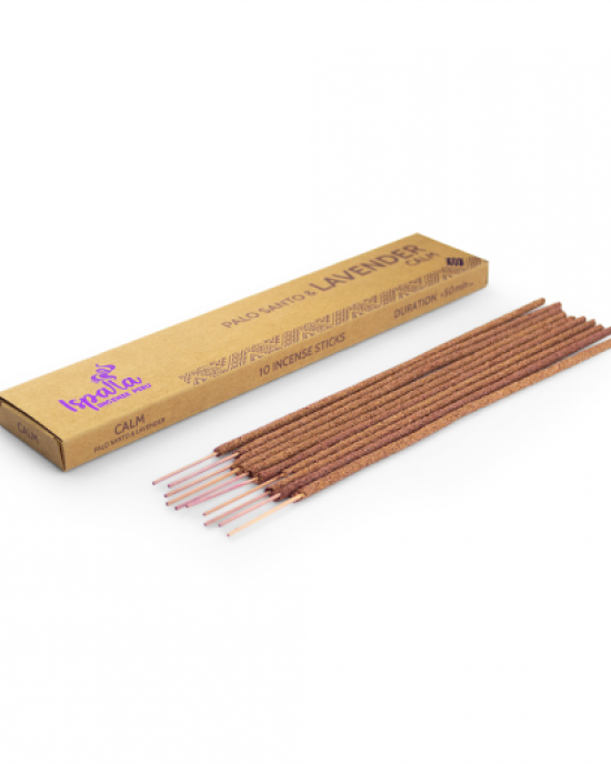 Ispalla Palo Santo & Lavender Incense (Calm)- Retail Display Box- 12 packs 