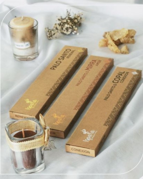 Ispalla Palo Santo Incense (Renewal)- Retail Display Box- 12 packs 