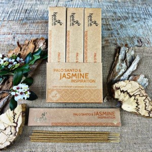 Ispalla Palo Santo & Jasmine Incense (Inspiration)- Retail Display Box- 12 packs 