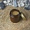 Amber Glass Jar with Gold Lid (100ml) x 1