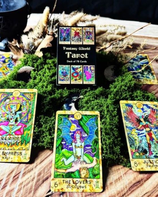 Fantasy World Tarot Card Deck- NEW ITEM