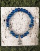 Blue Bead Turtle Peace Bracelet- 10pk- NEW ITEM