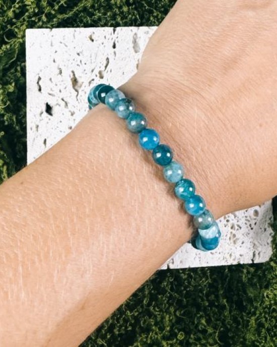 Apatite Bracelet 6mm- NEW ITEM