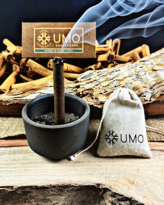 UMO Incense Holder Pack (Burner and Volcanic Soil)- BACK IN STOCK