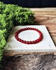 Carnelian Bracelet 6mm- NEW ITEM Carnelian Bracelet 6mm- NEW ITEM