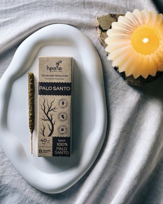 Ispalla Aromas Palo Santo Incense (Renewal)- Retail Display Box- 12 packs 