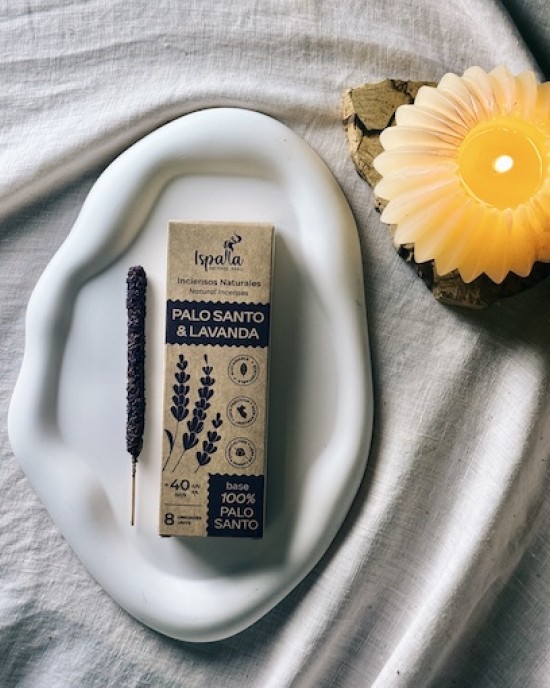 Ispalla Aromas Palo & Lavender Incense (Calm)- Retail Display Box- 12 packs 