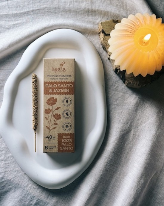 Ispalla Aromas Palo & Jasmine Incense (Inspiration)- Retail Display Box- 12 packs 