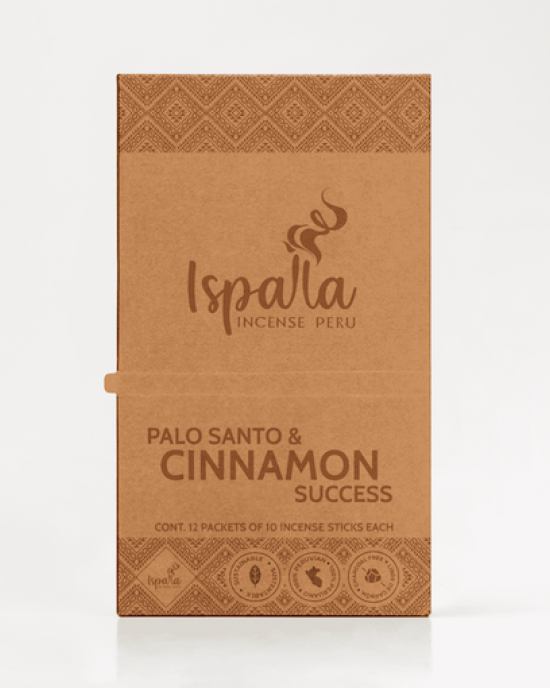 Ispalla Palo Santo & Cinnamon (Success)- Retail Display Box- 12 packs 