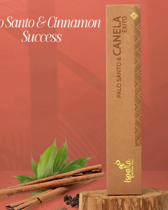 Ispalla Palo Santo & Cinnamon (Success)- Retail Display Box- 12 packs 