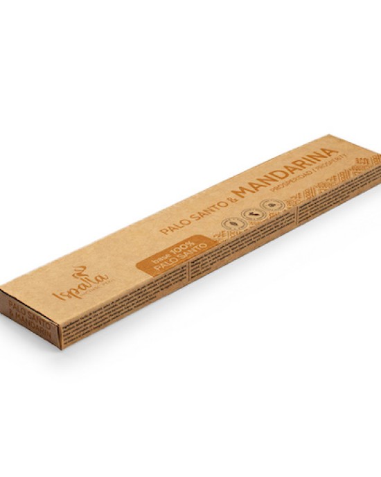 Ispalla Palo Santo & Mandarin Incense (Prosperity)- Retail Display Box- 12 packs 