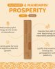 Ispalla Palo Santo & Mandarin Incense (Prosperity)- Retail Display Box- 12 packs 