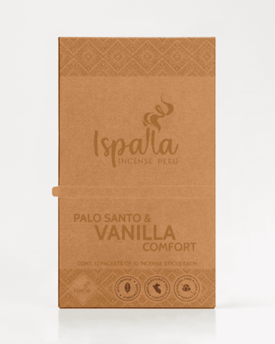 Ispalla Palo Santo & Vanilla (Comfort)- Retail Display Box- 12 packs 