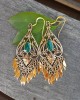 Tassle Gypsy Gold Earrings