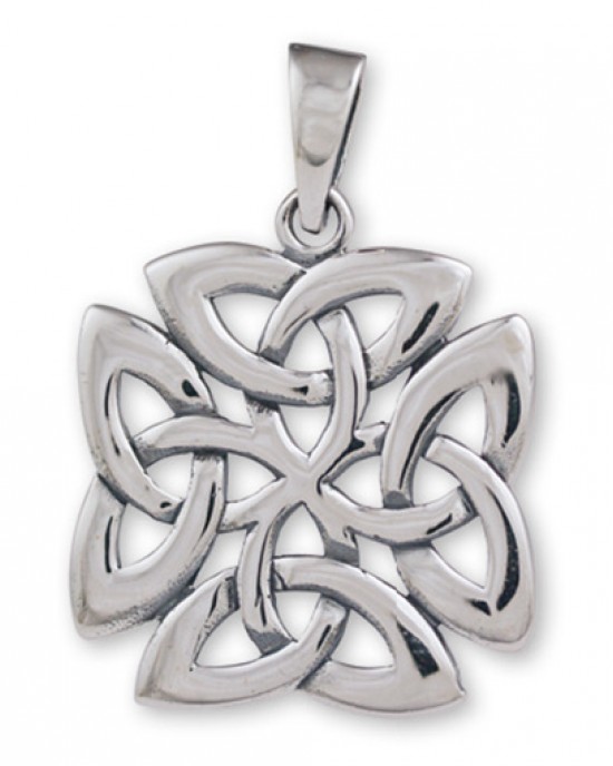 Quad Triquetra Pendant