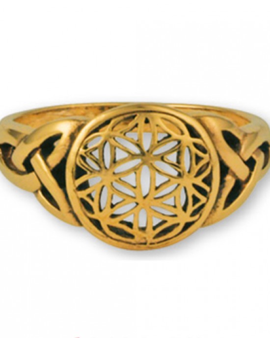 Flower of Life Ring