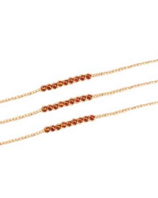 Orange Dream Beads Bracelets- Energy (pack of 10)