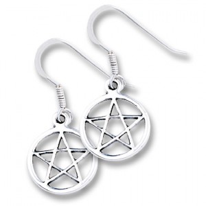 Pentagram Earrings