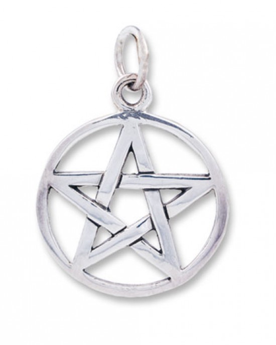 Sterling Silver Pentagram Pendant