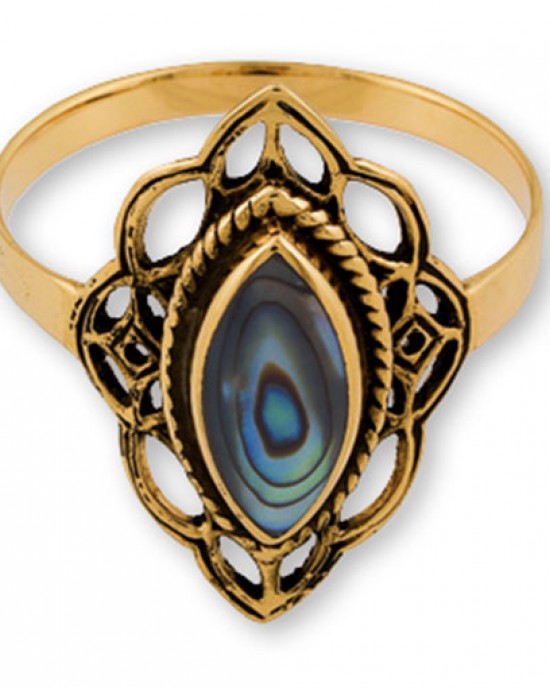 Gypsy Gold Marquise Ring (with Stone)