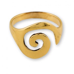 Gypsy Gold Spiral Ring