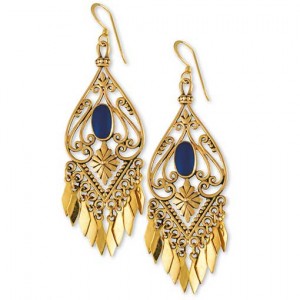 Tassle Gypsy Gold Earrings