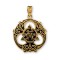 Gypsy Gold Celtic Triquetra Pendant- 23mm