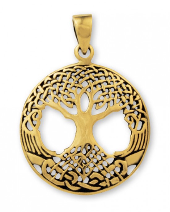 Gypsy Gold Tree Of Life Pendant- 25mm