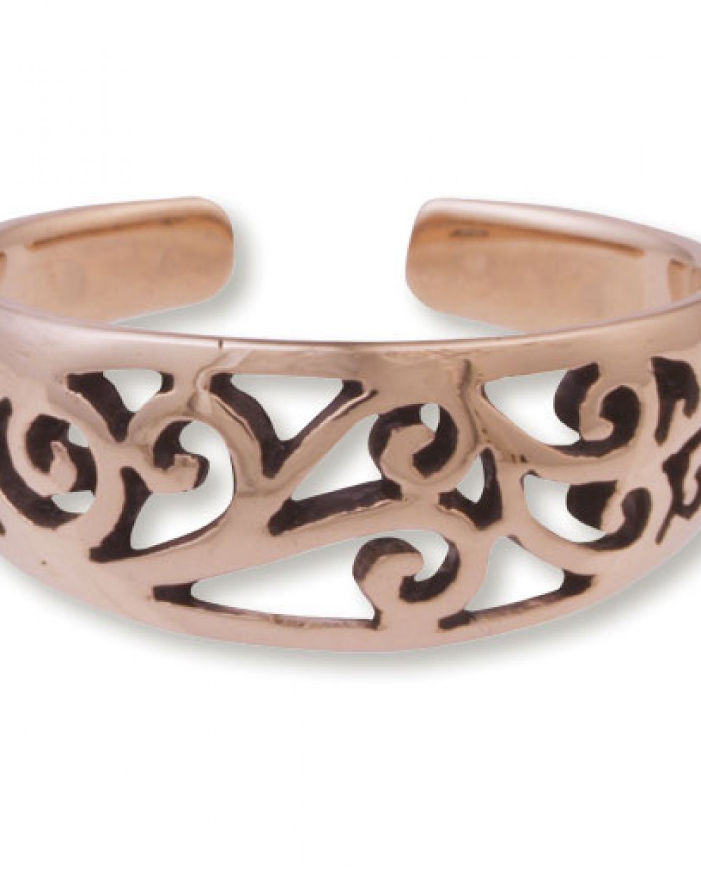 Bronze Filigree Toe Rings