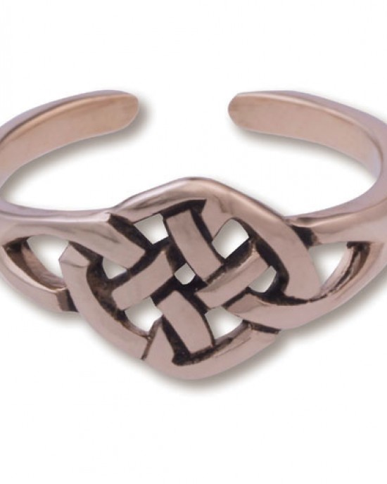 Gypsy Gold Trinity Knot Toe Ring